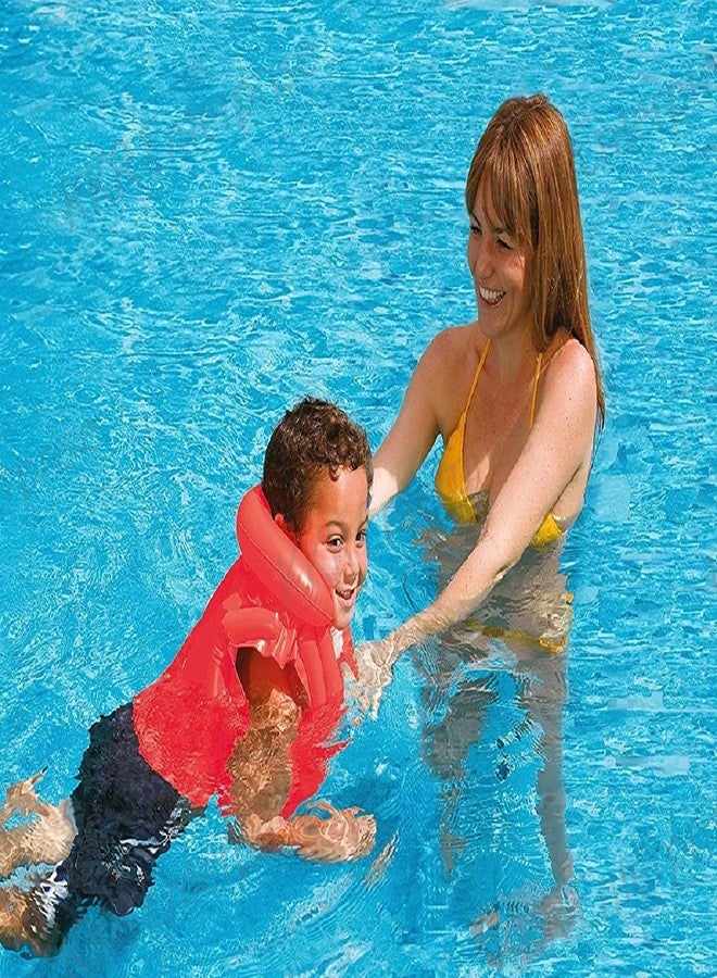 Mamadev ماماديف®: طوق سباحة وسترة أمان للأولاد والبنات (5-8 سنوات) (ألوان متعددة) (مجموعة) - Image 2